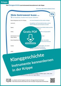 Klanggeschichte Instrumente Krippe