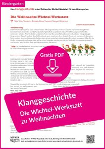 Klanggeschichte Wichtelwerkstatt Weihnachten Musik in der Kita lugert Verlag