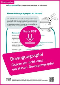 Osterhase Bewegungsspiel Kita Kindergarten