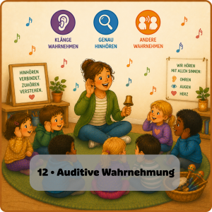 Auditive Wahrnehmung Musik in der Kita