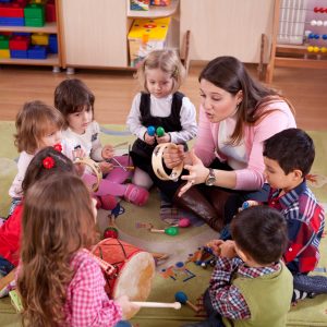 Instrumente kennenlernen Kindergarten Musik in der Kita