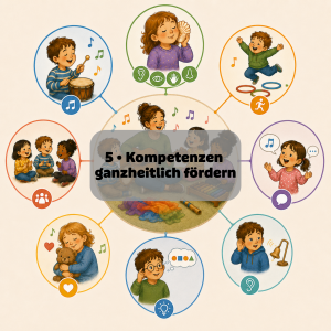Kompetenzen Ganzheitliche Förderung Musik in der Kita