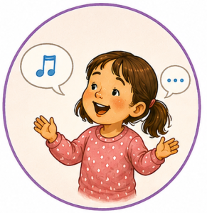 Sprachliche Kompetenz Sprache Sprechen Musik in der Kita