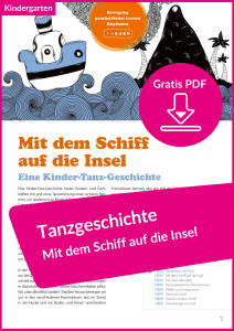 Tanzgeschichte Mit dem Schiff auf die Insel Musik in der Kita
