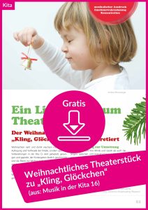 Theaterstück Kling Glöckchen Weihnachten Musik in der Kita