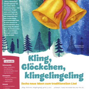 Kling Glöckchen Lied mit Ideen Weihnachten Kindergarten Musik in der Kita 52