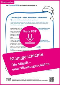 Nikolaus Klanggeschichte Kindergarten Musik in der Kita