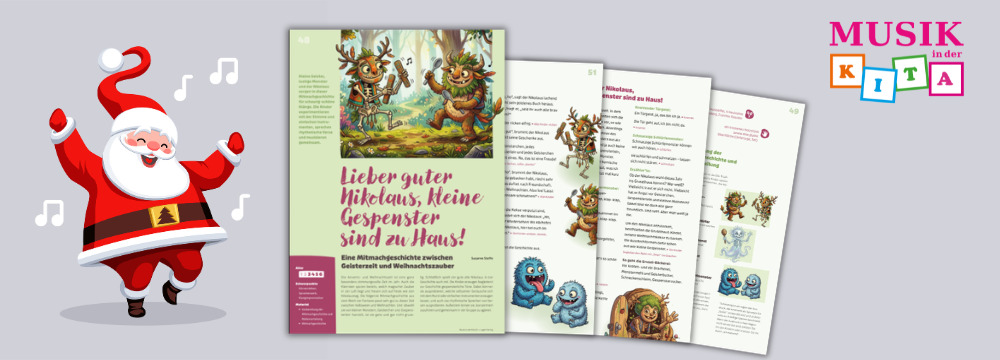 Nikolausgeschichte Kindergarten Musik in der Kita 52
