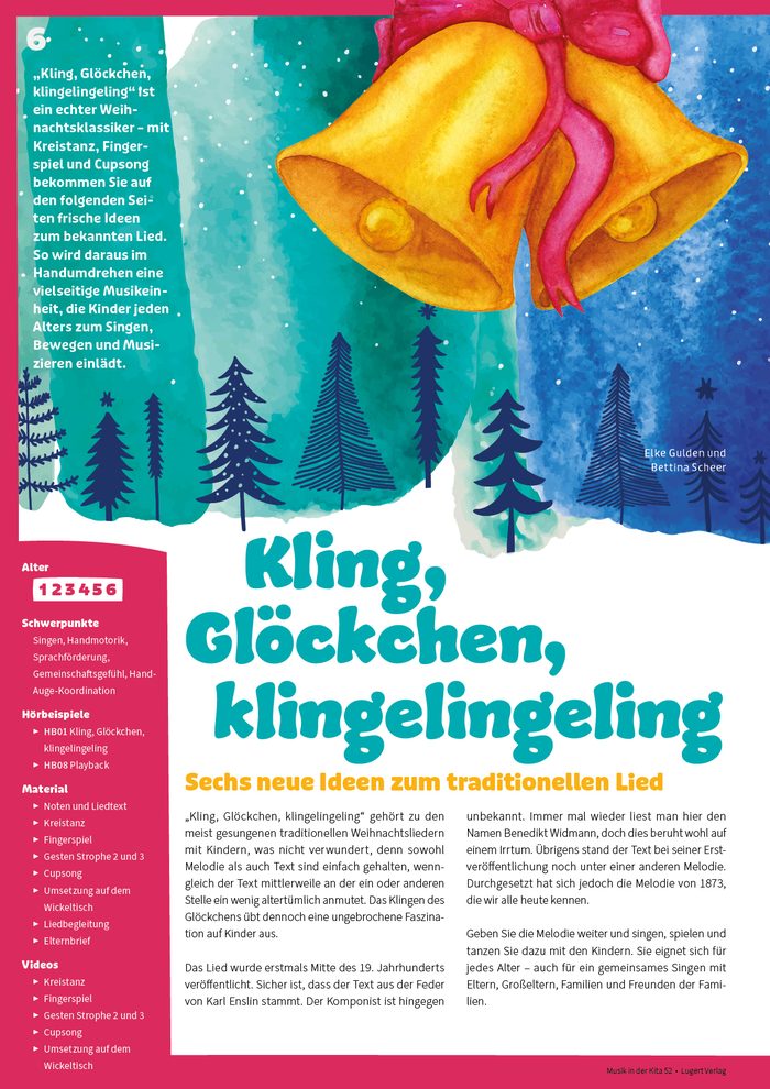 Kling, Glöckchen, klingelingeling Heftseite: Kling, Glöckchen, klingelingeling
